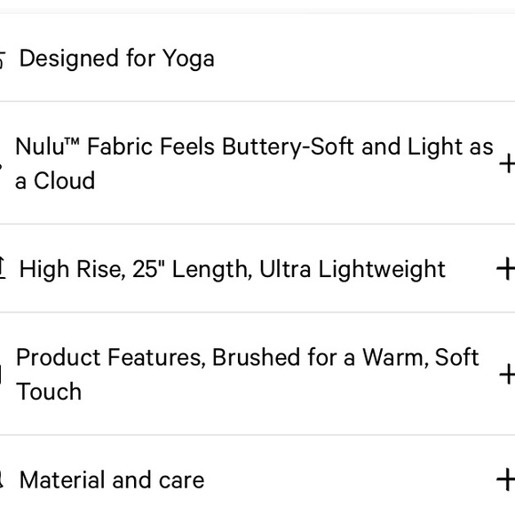 Lululemon Align black 25” size 6 - Picture 9 of 9